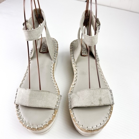 Abound womens Grey Maxwell Platform Ankle Strap Sandals size 9 - Picture 2 of 11